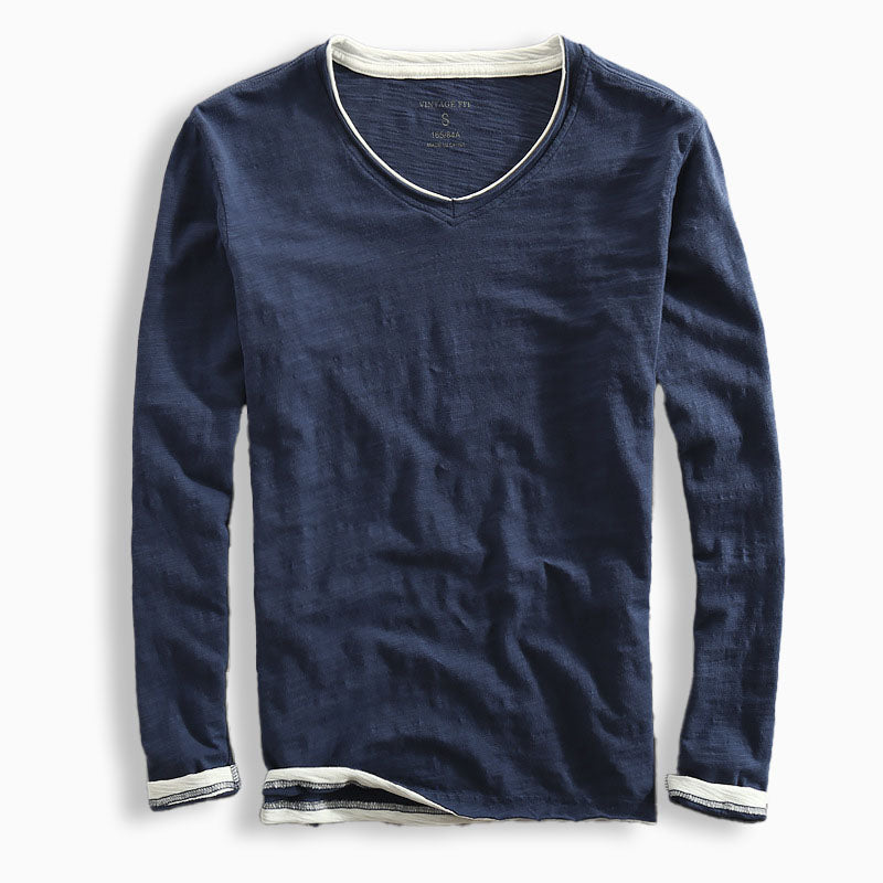 Kaito Cotton Long Sleeve Shirt