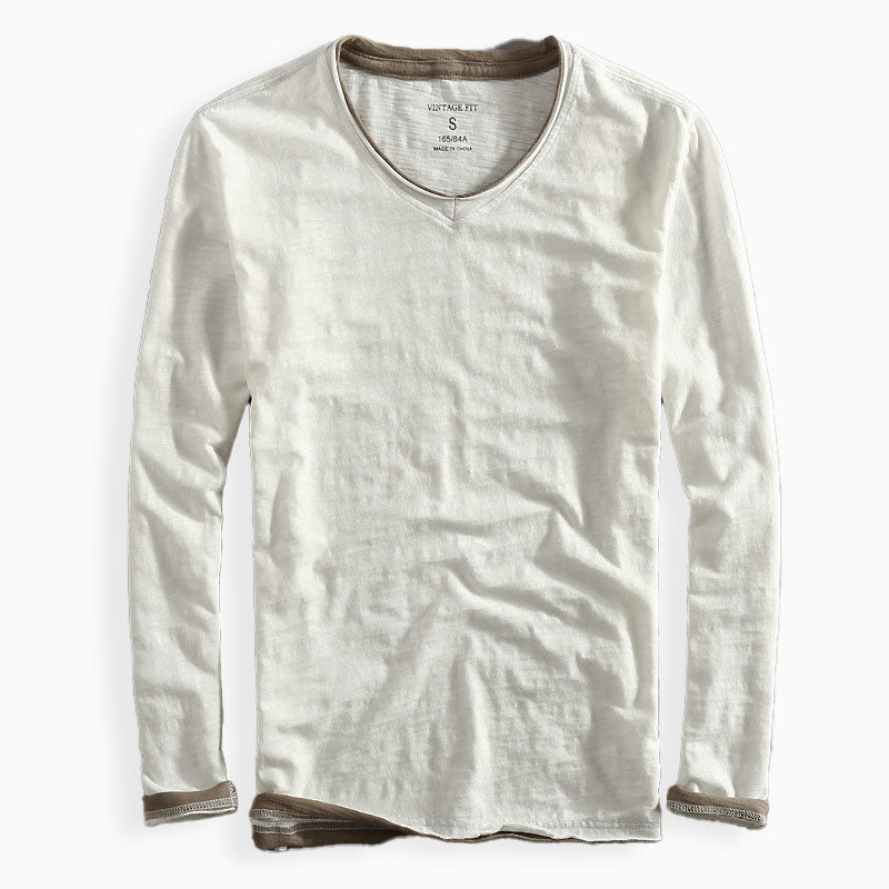 Kaito Cotton Long Sleeve Shirt