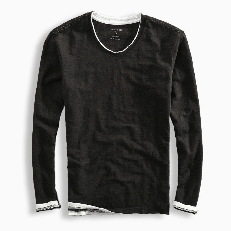 Kaito Cotton Long Sleeve Shirt