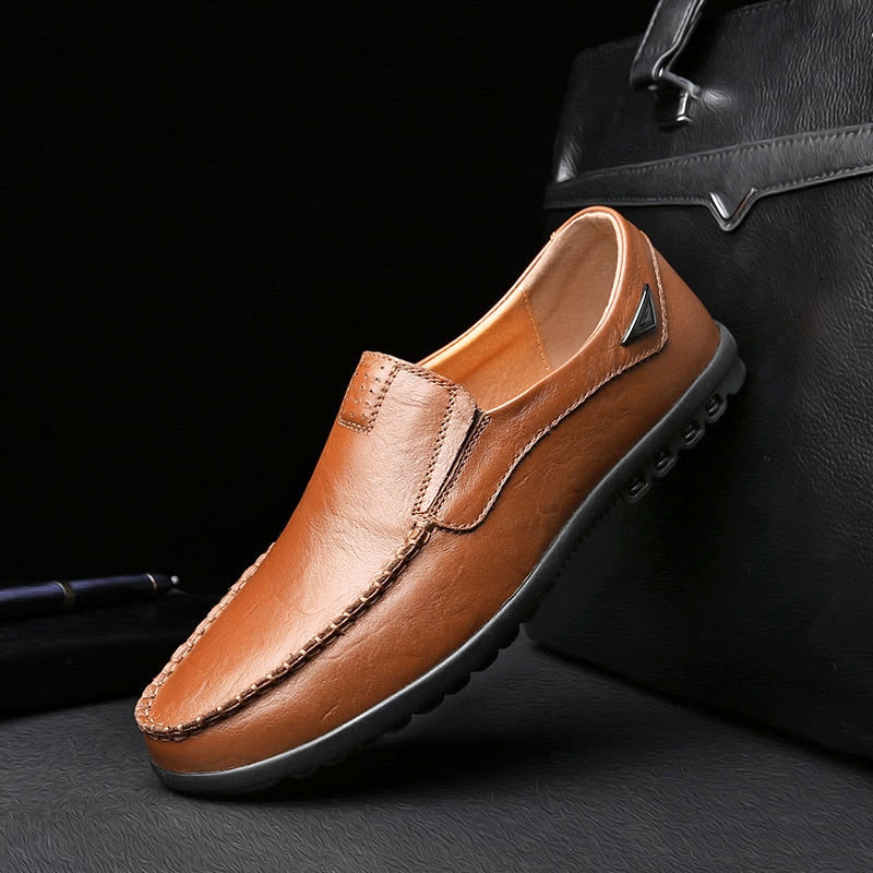 Marcello's Handmade Leather Loafers