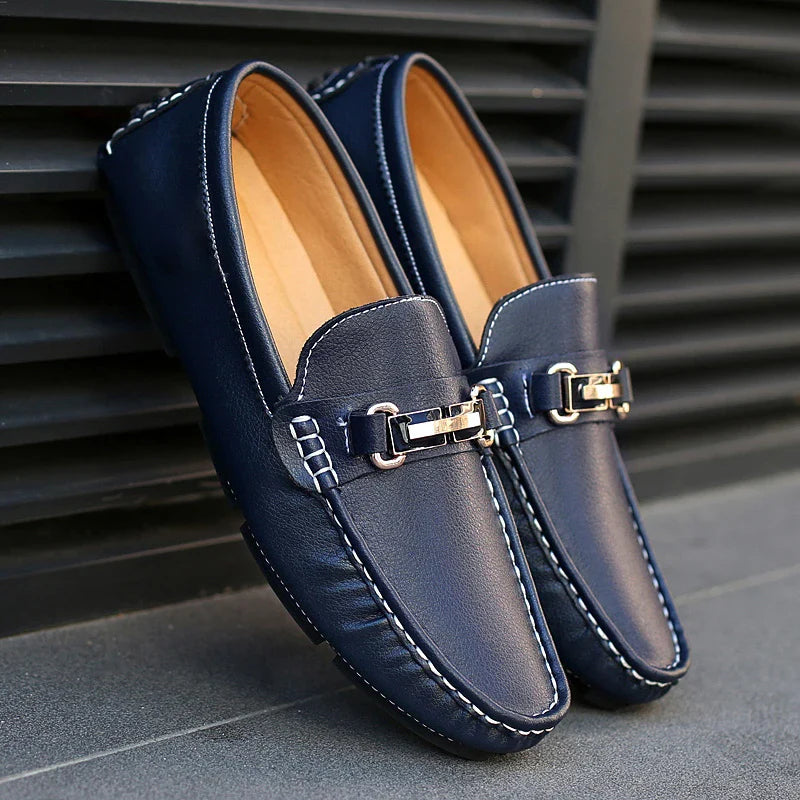 Roberto Marino Leather Loafers