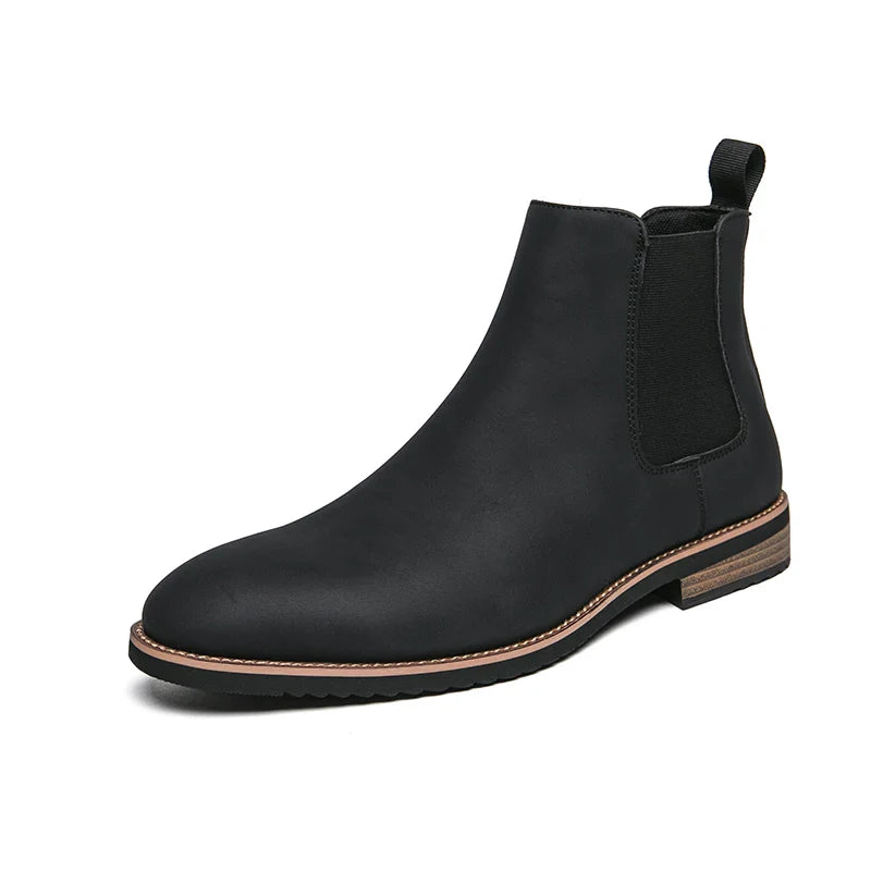 Roberto Marino Leather Chelsea Boots