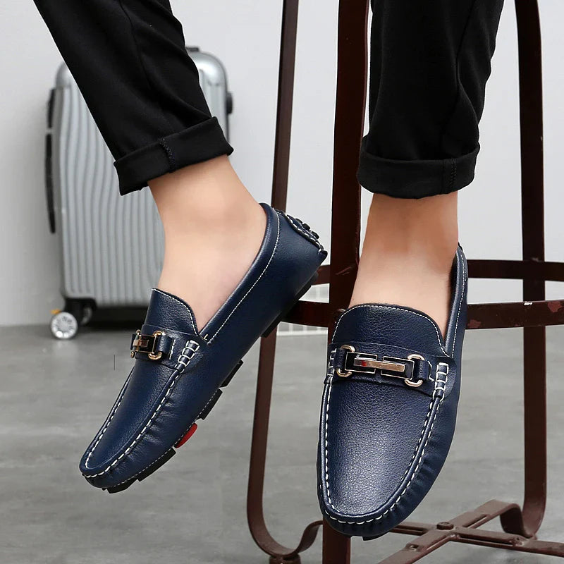 Roberto Marino Leather Loafers