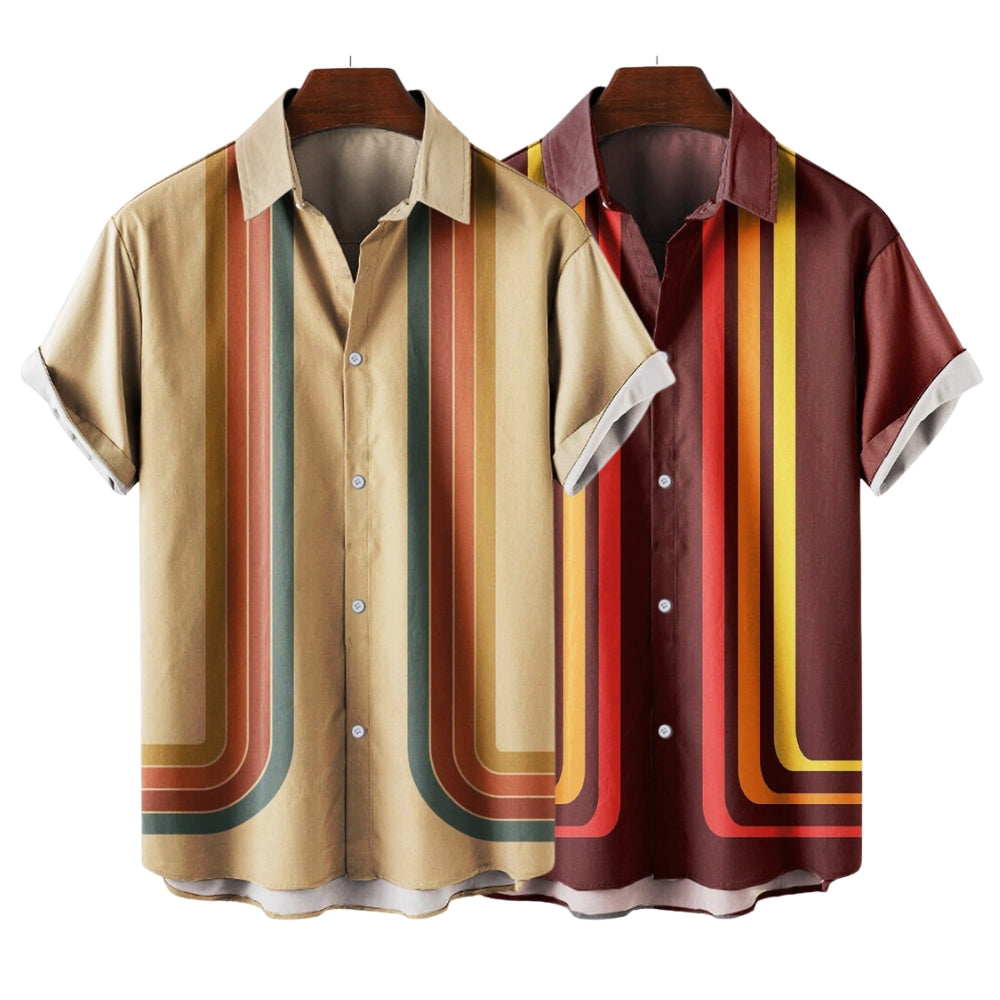 Sunset Palms Summer Shirt