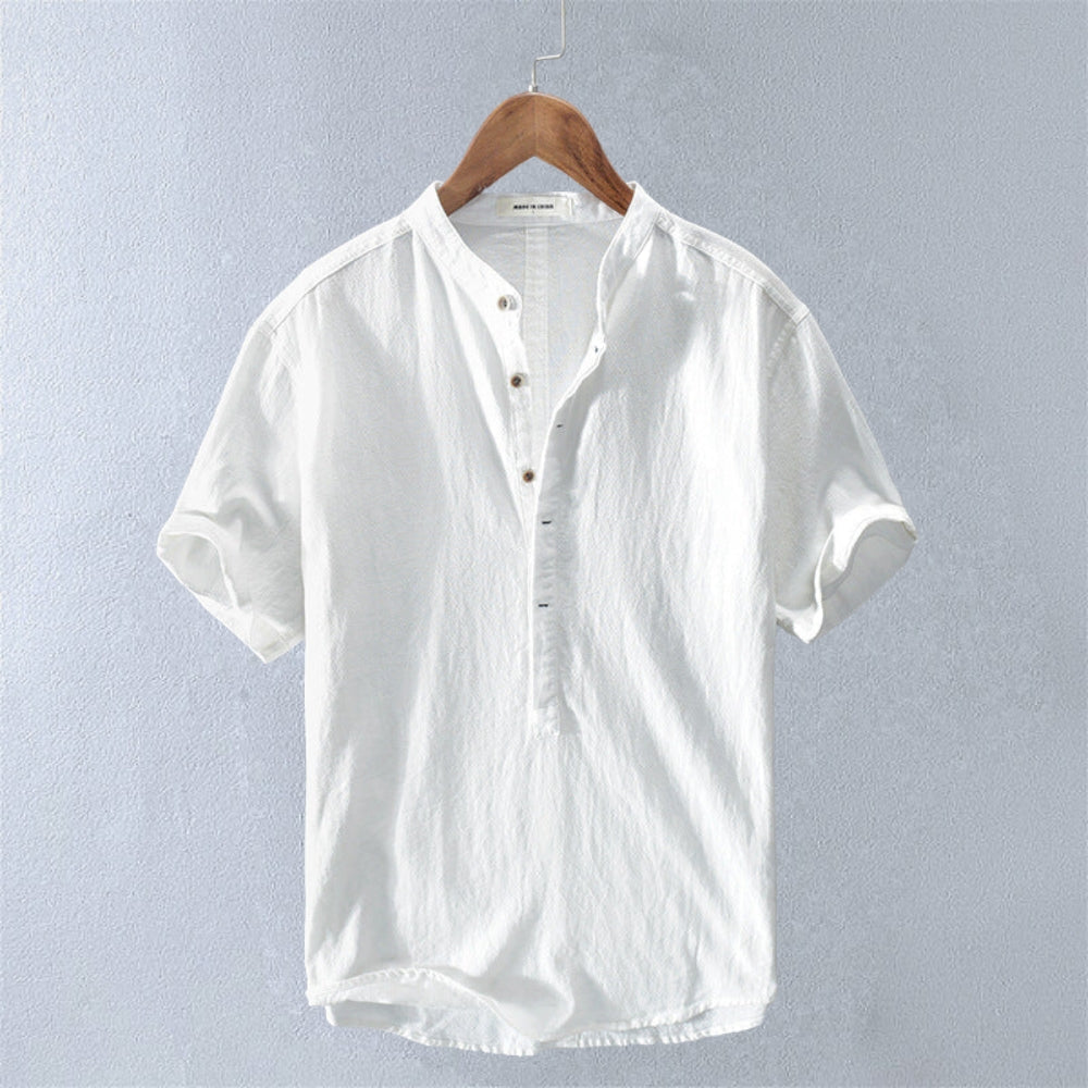 Coastal Breeze Linen Shirt